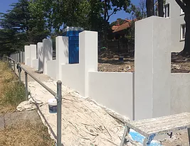 concrete gate