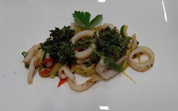 antipasto di totani