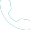 A white outlined icon of a telephone handset.