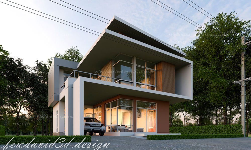 โครงการบ้านพักอาศัย2ชั้น 180ตร.ม. อ.เมือง จ.ภูเก็ต คุณวุฒิพงศ์ รับออกแบบบ้าน