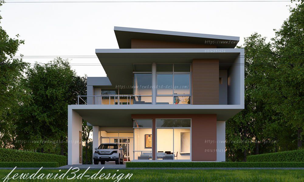 โครงการบ้านพักอาศัย2ชั้น 180ตร.ม. อ.เมือง จ.ภูเก็ต คุณวุฒิพงศ์ รับออกแบบบ้าน