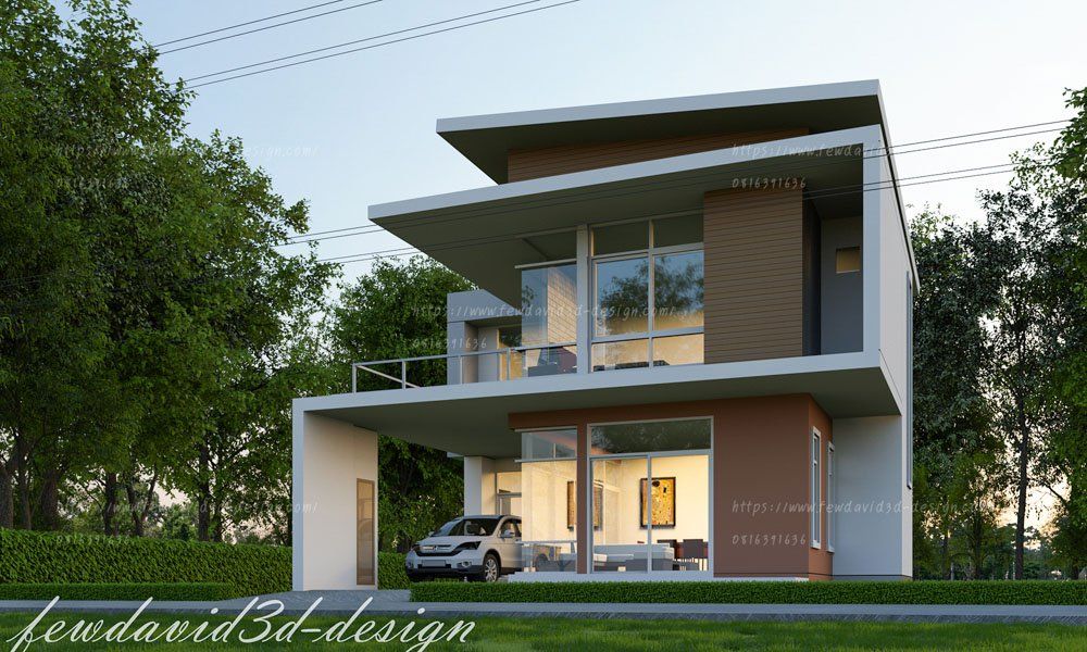 โครงการบ้านพักอาศัย2ชั้น 180ตร.ม. อ.เมือง จ.ภูเก็ต คุณวุฒิพงศ์ รับออกแบบบ้าน