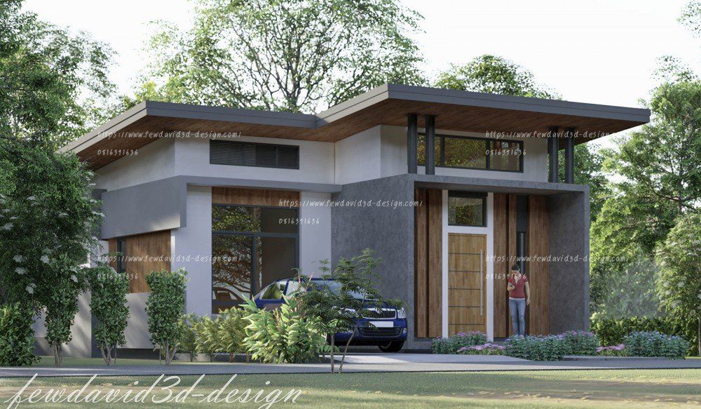 รับออกแบบบ้าน ชั้นเดียว