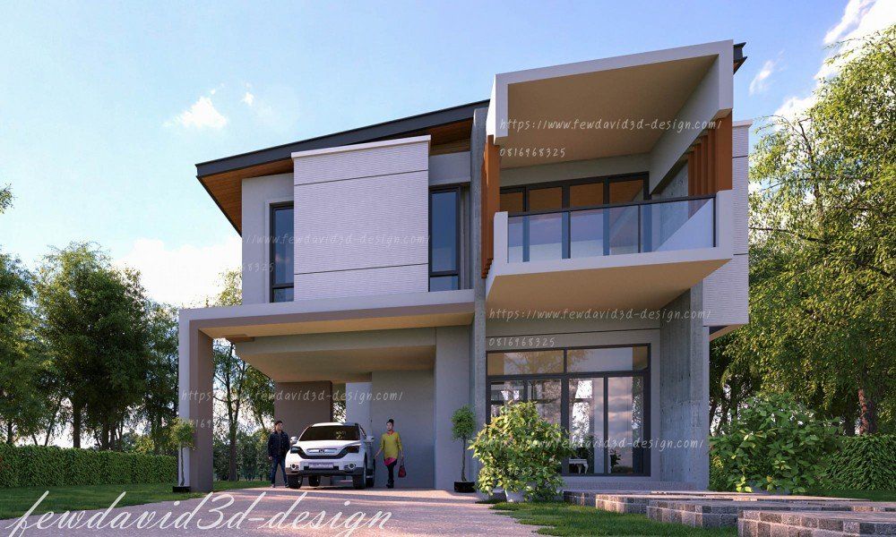 รับออกแบบบ้าน