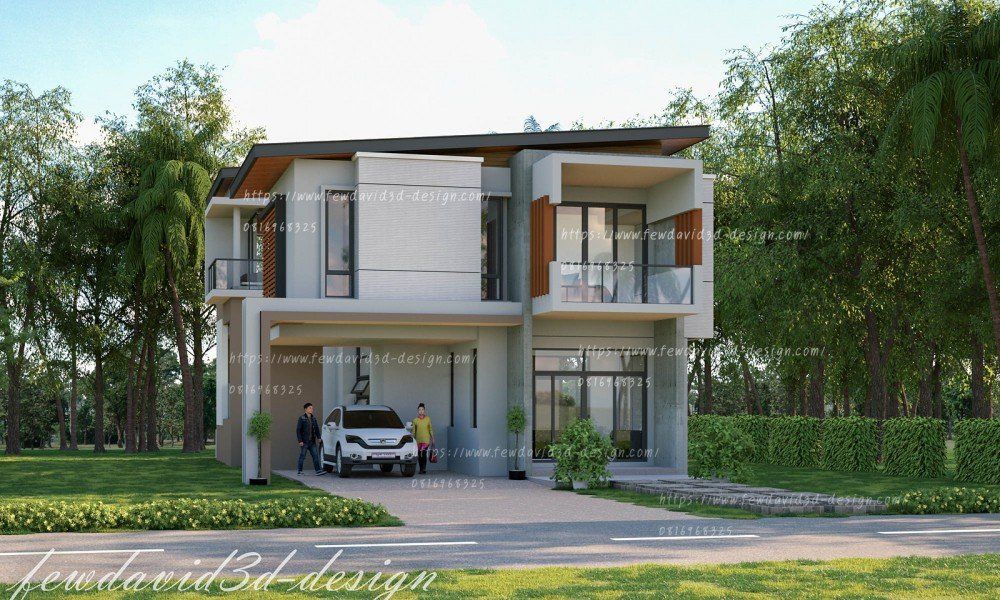 รับออกแบบบ้าน