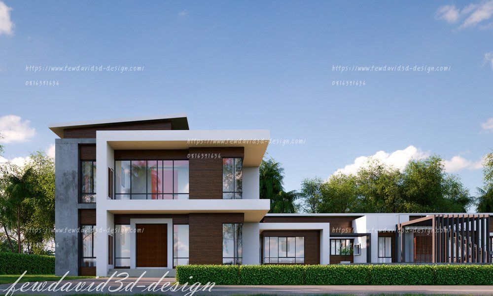 รับออกแบบบ้าน