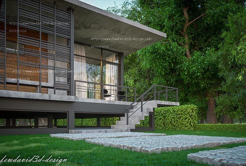 รับออกแบบบ้านโมเดิร์นลอฟต์