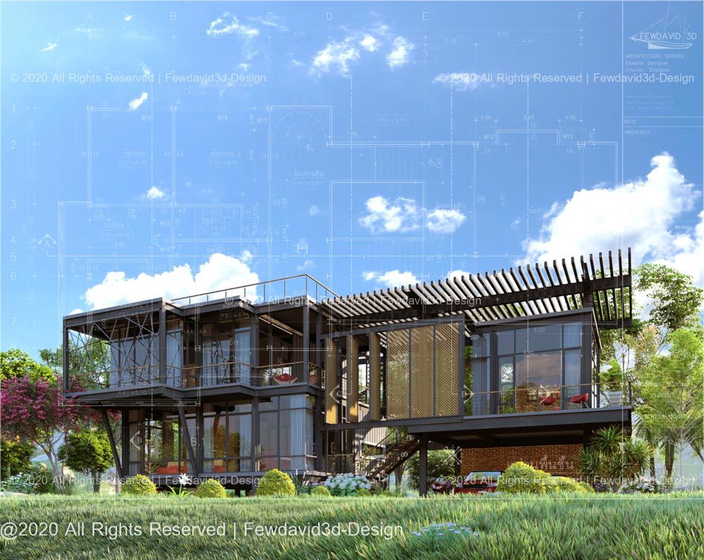 บ้านโครงสร้างเหล็ก
