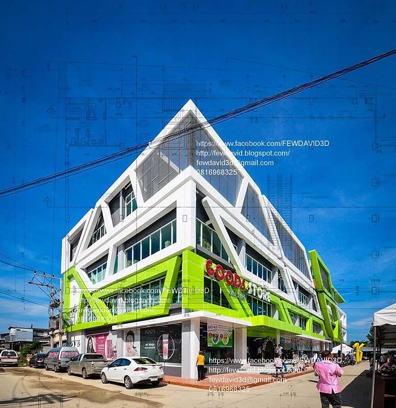 รับออกแบบอาคารขนาดใหญ่