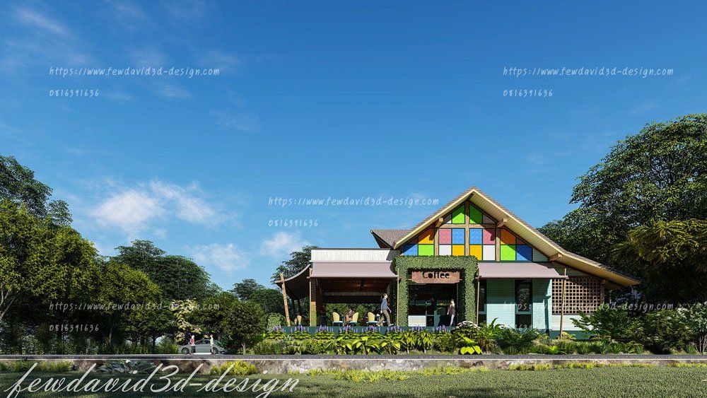 รับออกแบบร้านกาแฟ
