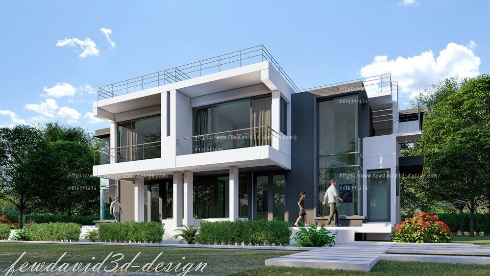 รับออกแบบบ้าน