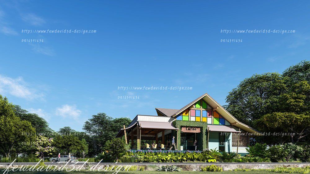 รับออกแบบร้านกาแฟ