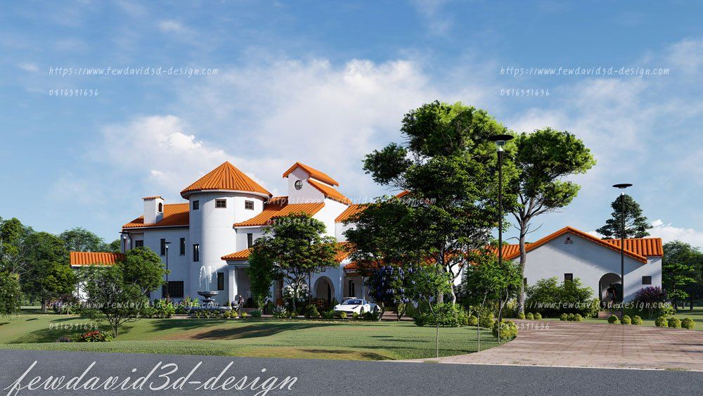 บ้านพักอาศัย2ชั้น ตำบลศาลายา อำเภอพุทธมณฑล จังหวัดนครปฐม คุณวิทวัสฯ รับออกแบบบ้าน