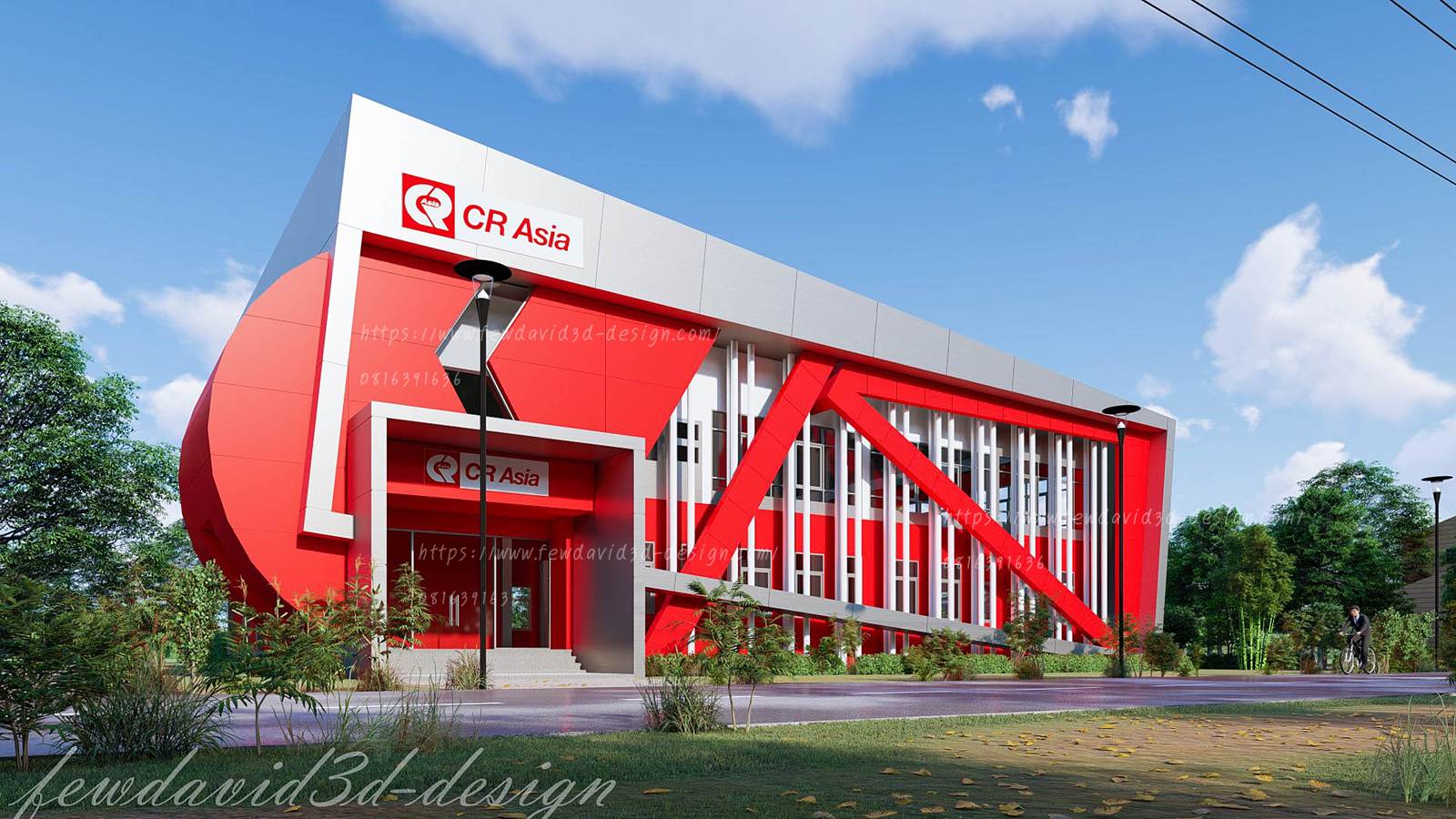 CR ASIA (THAILAND) CO.,LTD. ต.มาบข่า อ.นิคมพัฒนา จ.ระยอง อาคารโครงสร้างเหล็ก
