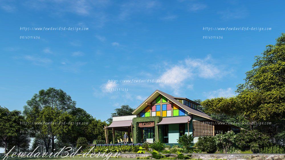 รับออกแบบร้านกาแฟ