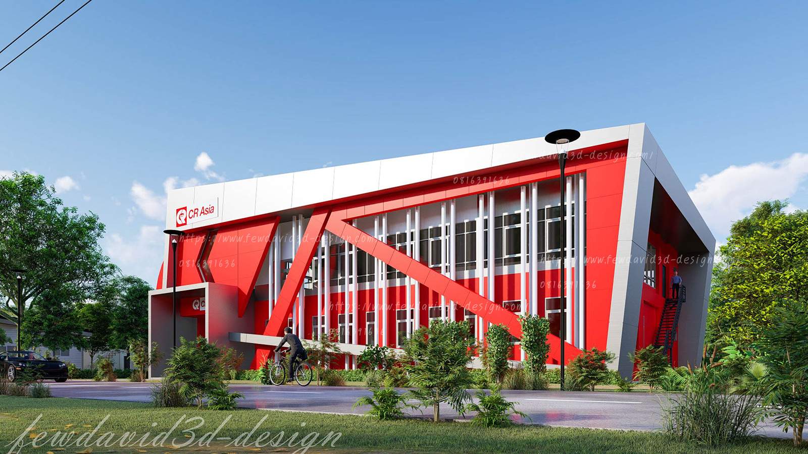 CR ASIA (THAILAND) CO.,LTD. ต.มาบข่า อ.นิคมพัฒนา จ.ระยอง อาคารโครงสร้างเหล็ก