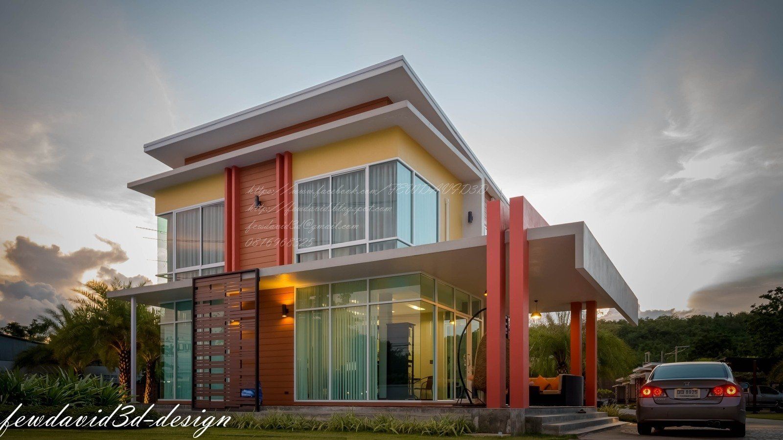 สำนักงาน แอทเมืองพลอยรีสอร์ท บ่อพลอย กาญจนบุรี รับออกแบบบ้าน ออฟฟิศ