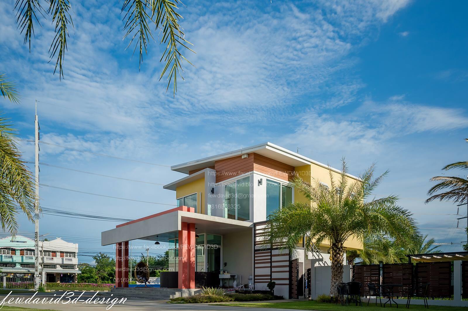 สำนักงาน แอทเมืองพลอยรีสอร์ท บ่อพลอย กาญจนบุรี รับออกแบบบ้าน ออฟฟิศ