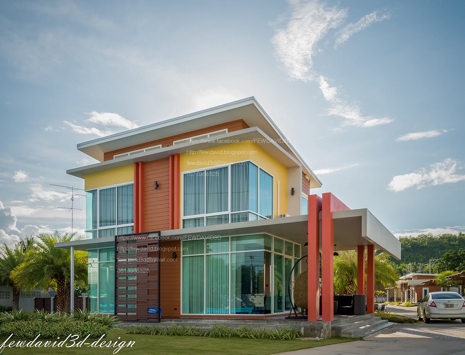 สำนักงาน แอทเมืองพลอยรีสอร์ท บ่อพลอย กาญจนบุรี รับออกแบบบ้าน ออฟฟิศ