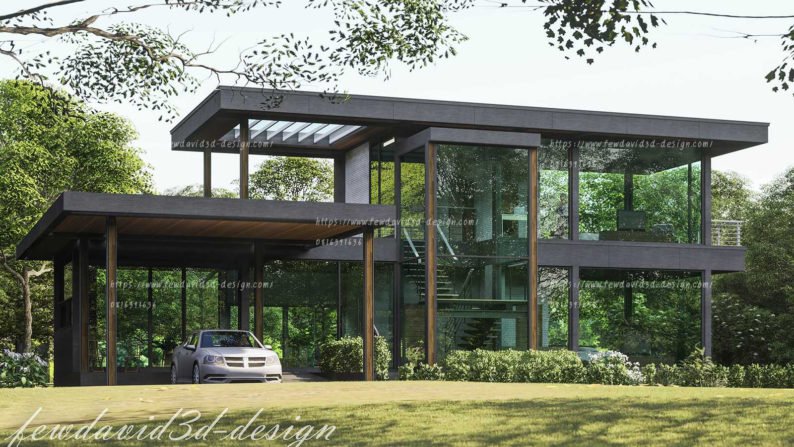 บ้านพักตากอากาศ 2ชั้น เขาใหญ่ นครราชสีมา คุณสุรภีฯ รับออกแบบบ้าน