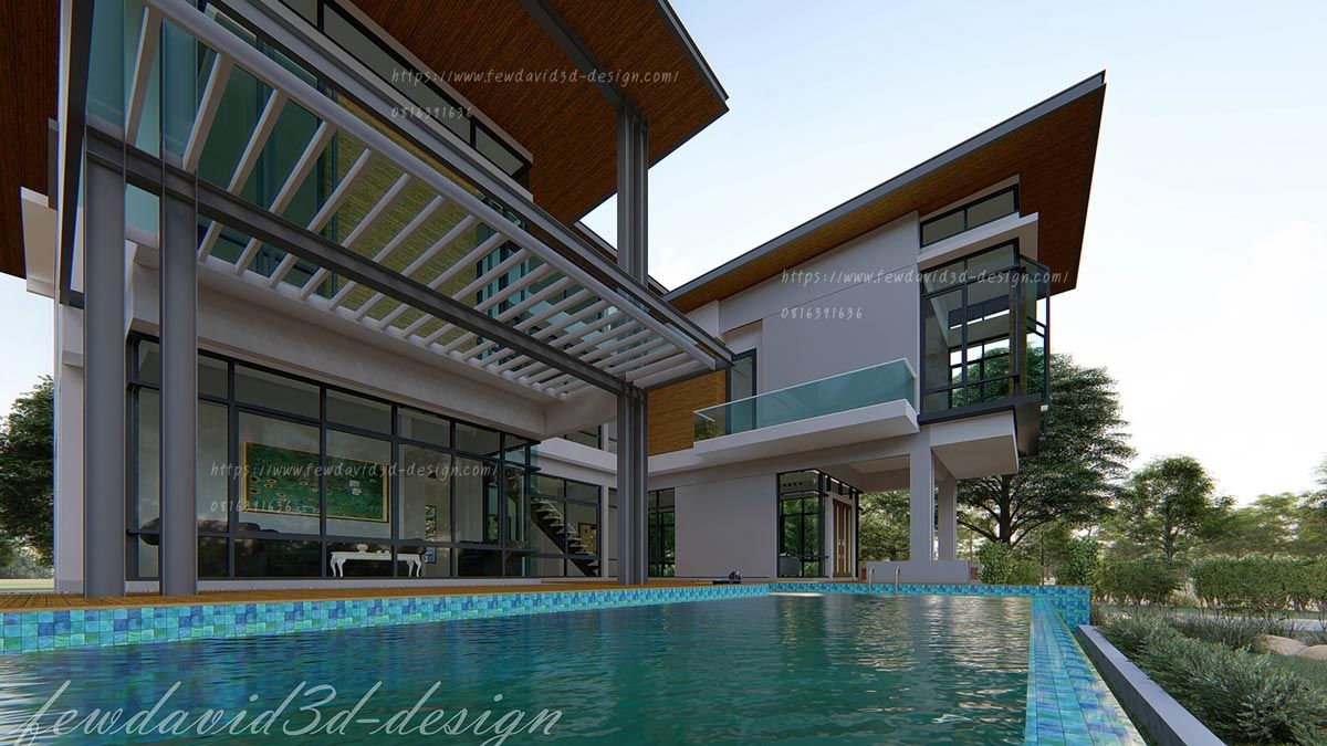 รับออกแบบบ้าน