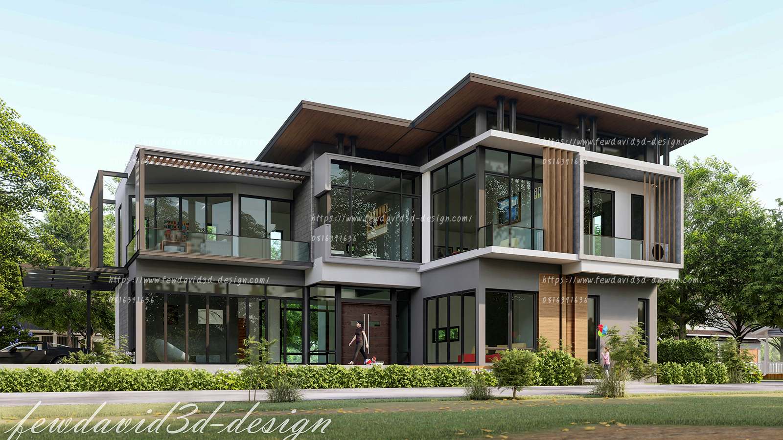 บ้านพักอาศัย2ชั้น
