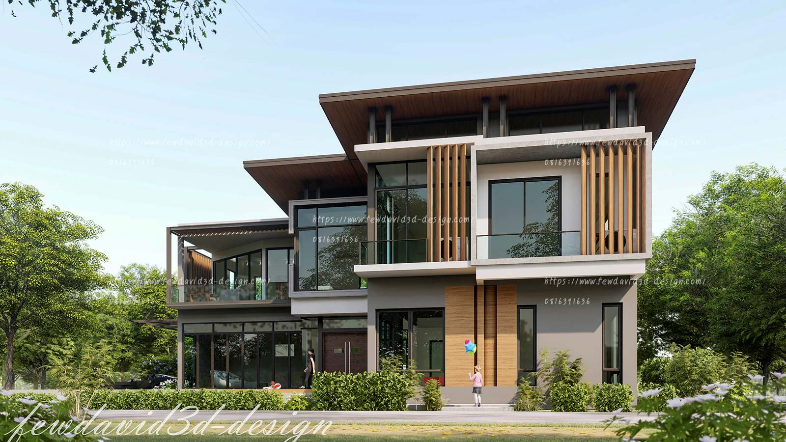 บ้านพักอาศัย2ชั้น