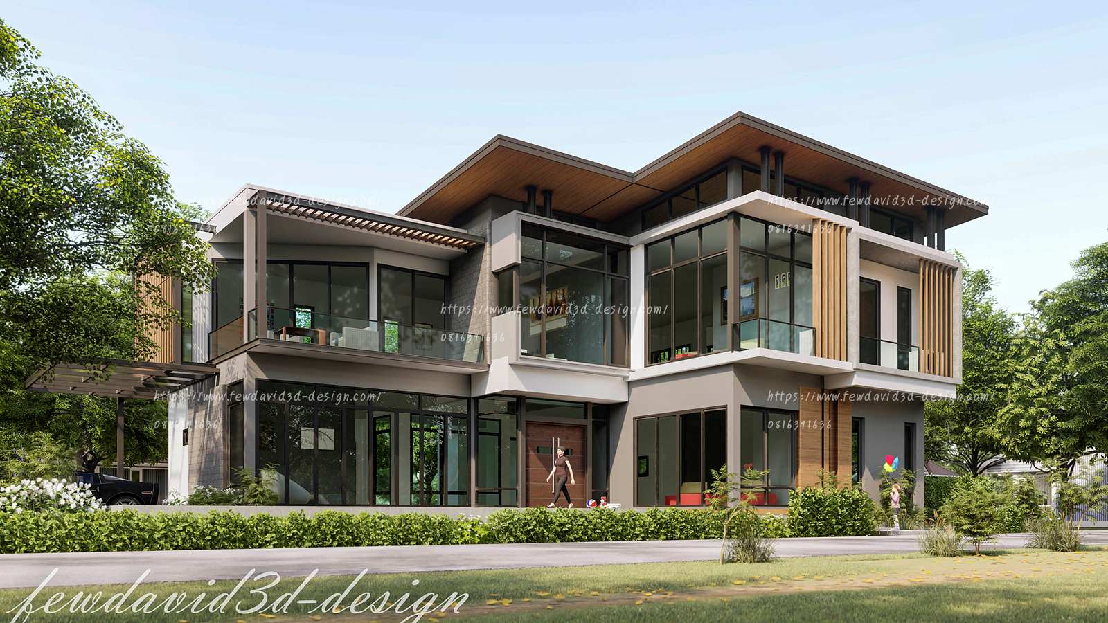 บ้านพักอาศัย2ชั้น