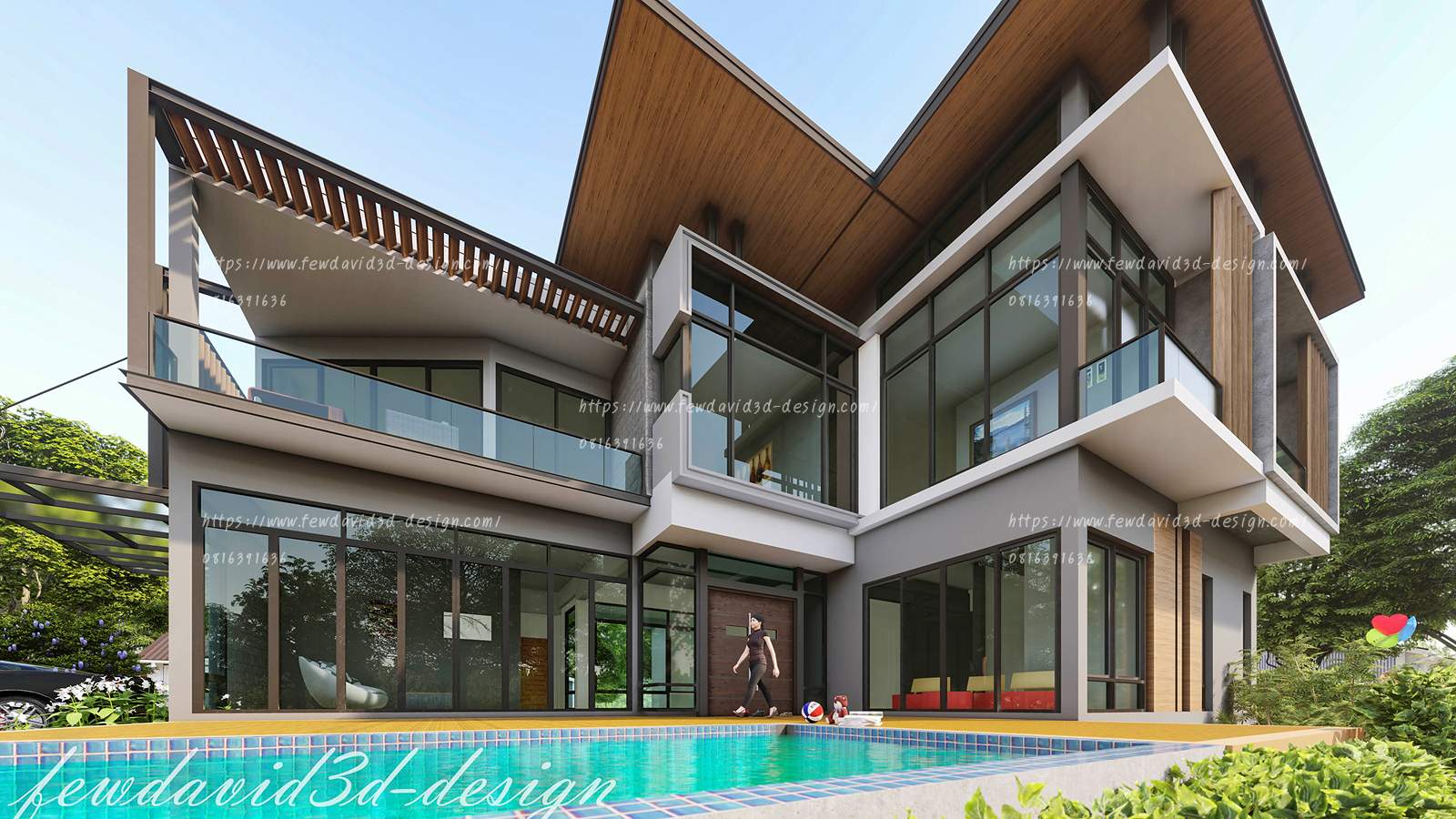 บ้านพักอาศัย2ชั้น