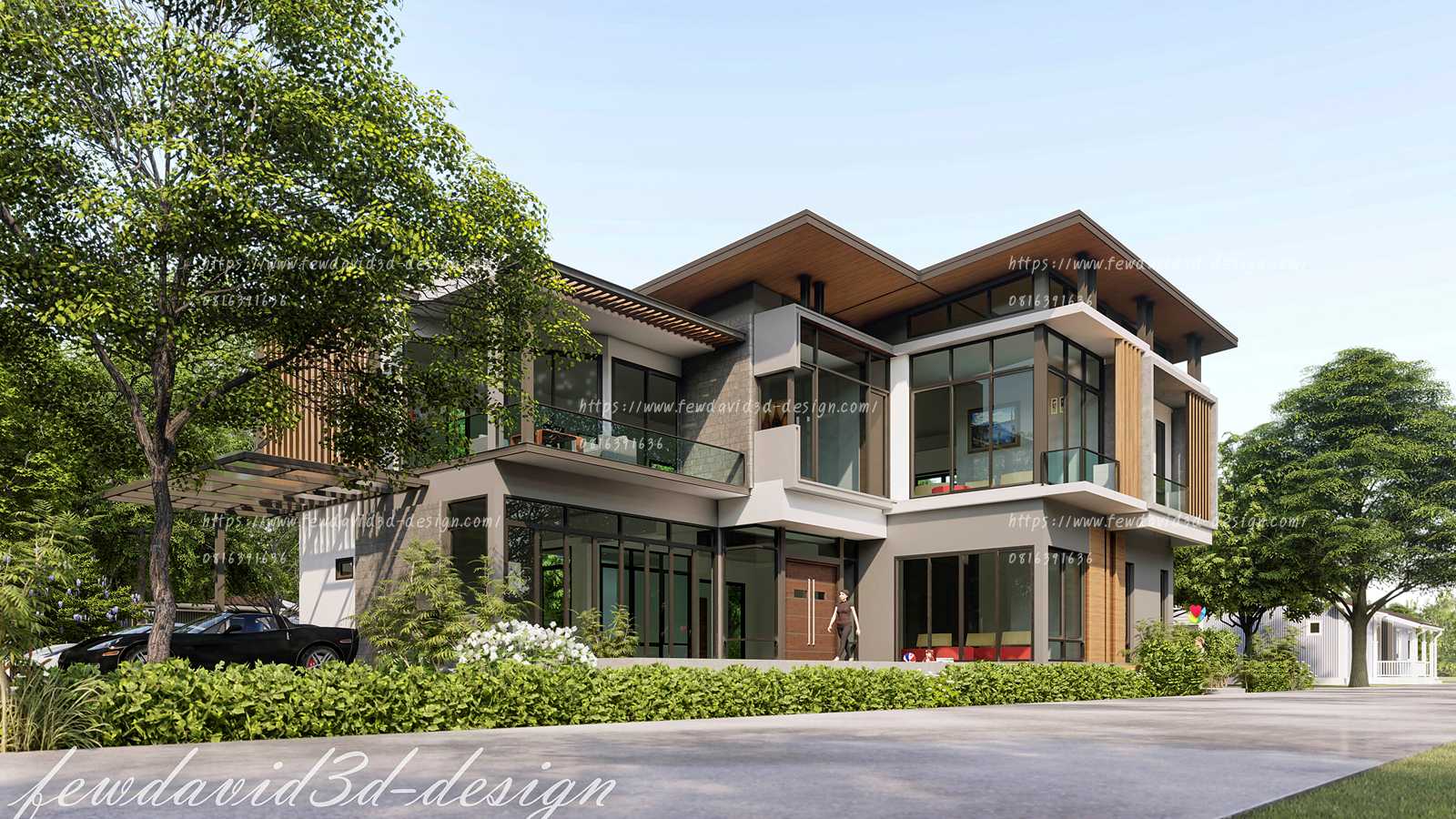 บ้านพักอาศัย2ชั้น