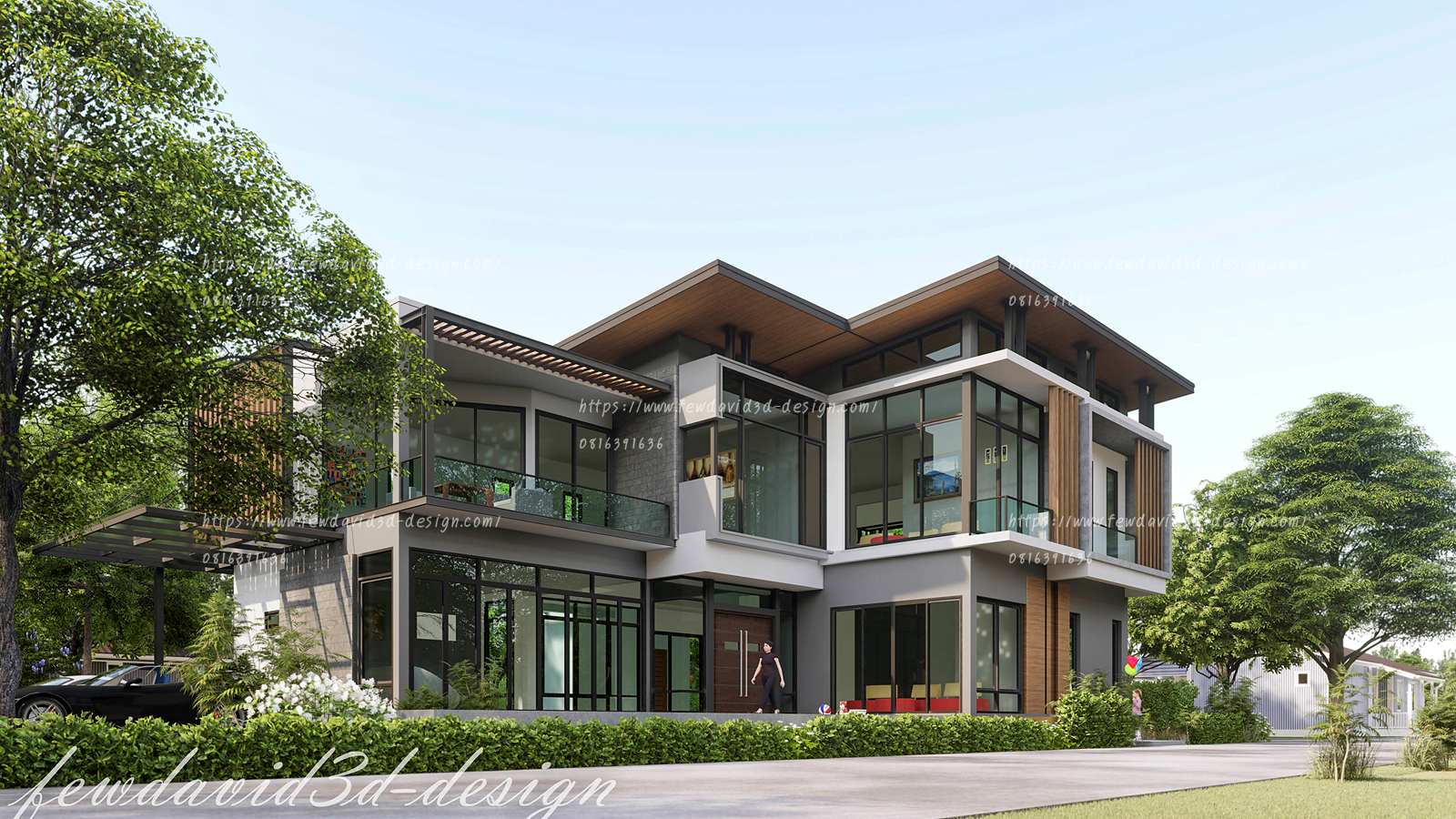บ้านพักอาศัย2ชั้น