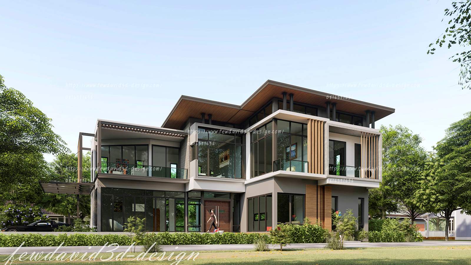 บ้านพักอาศัย2ชั้น