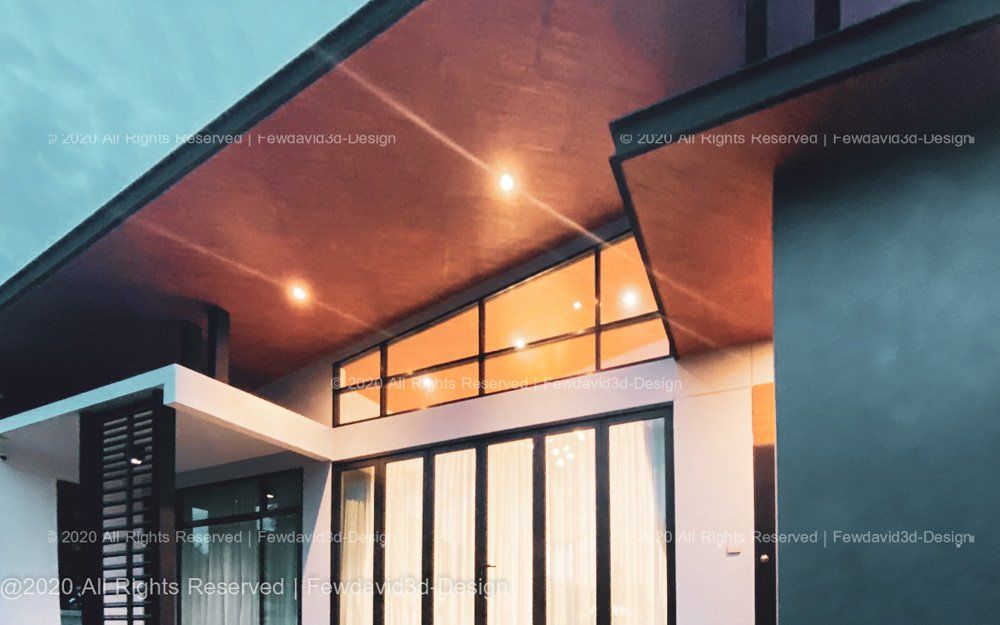 บ้านโมเดิร์นชั้นเดียว