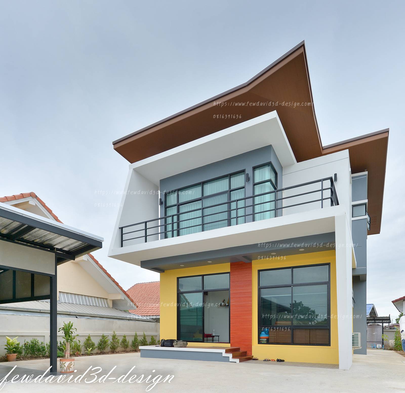 รับออกแบบบ้าน
