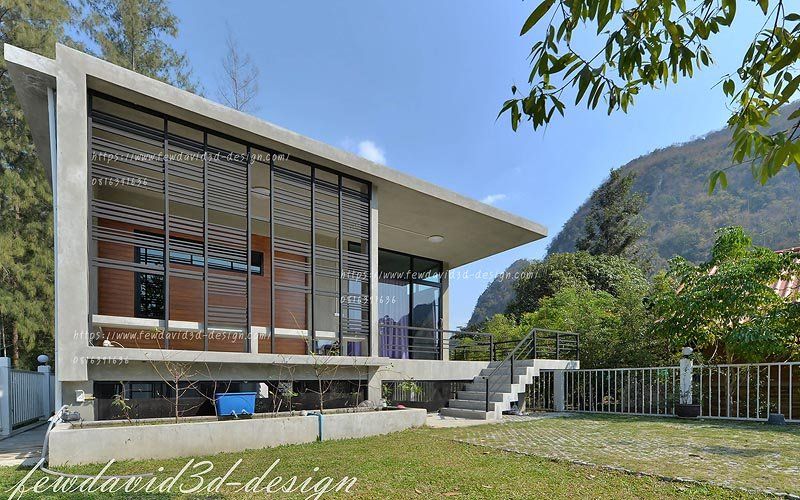 รับออกแบบบ้านโมเดิร์นลอฟต์