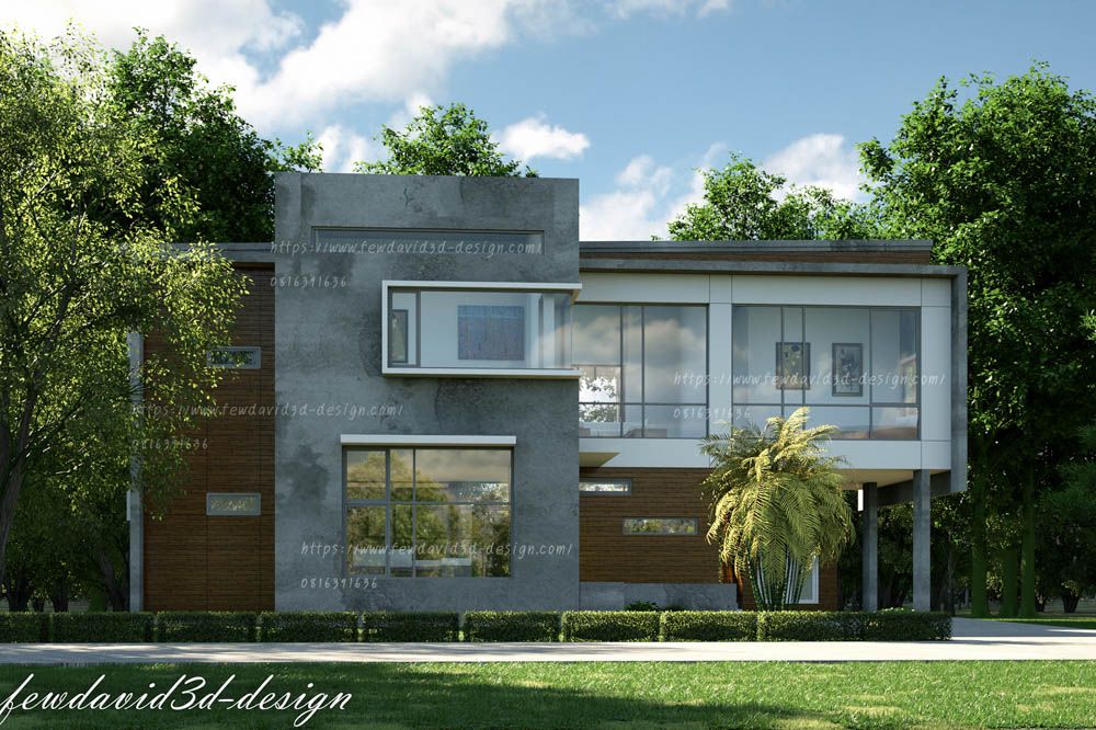รับออกแบบบ้าน โมเดิร์นลอฟต์ modern loft
