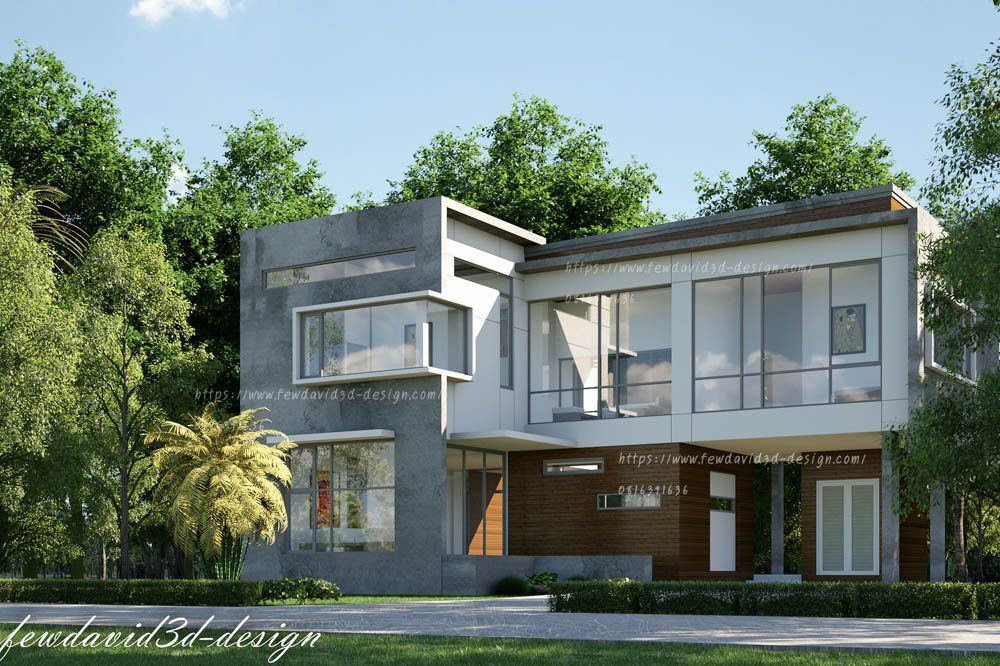 รับออกแบบบ้าน โมเดิร์นลอฟต์ modern loft