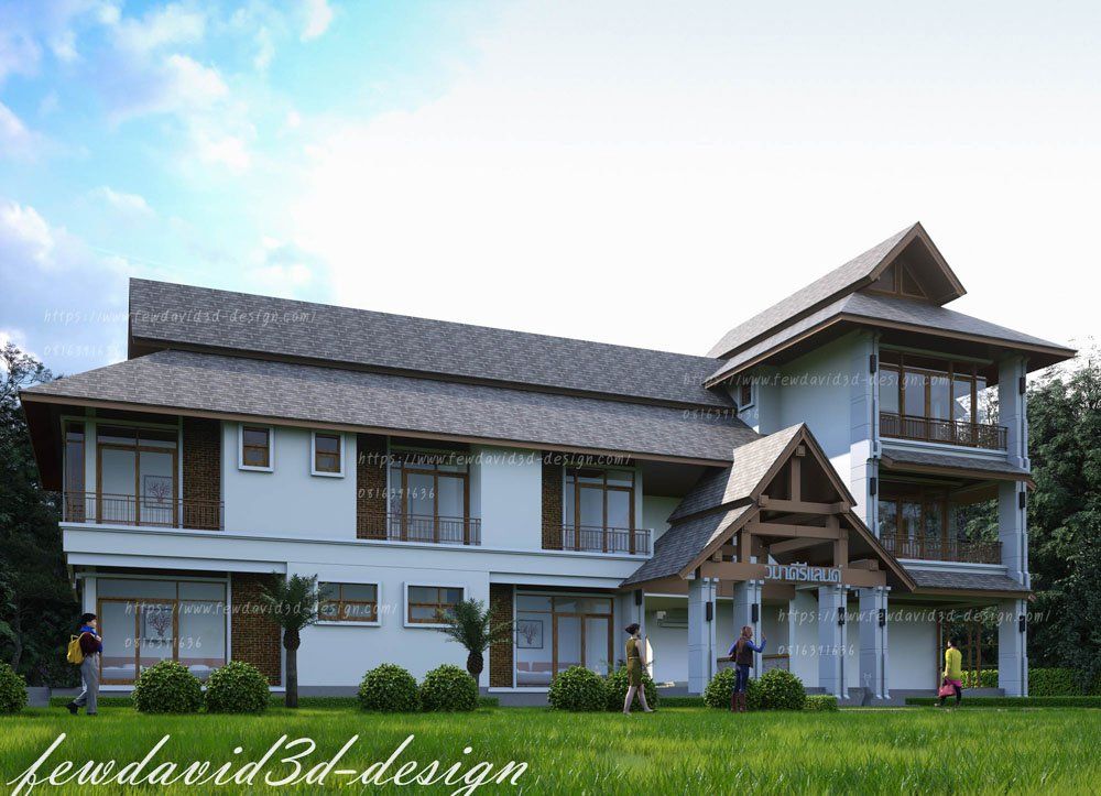 รับออกแบบโรงแรม