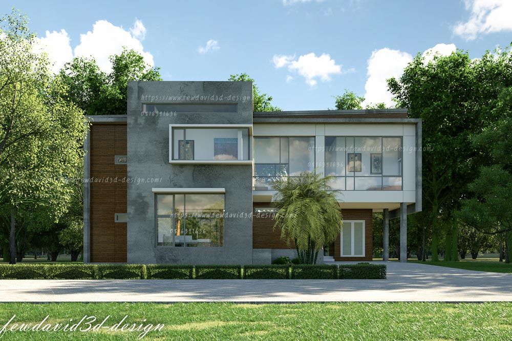 รับออกแบบบ้าน โมเดิร์นลอฟต์ modern loft