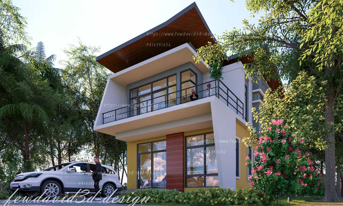 รับออกแบบบ้านโมเดิร์น