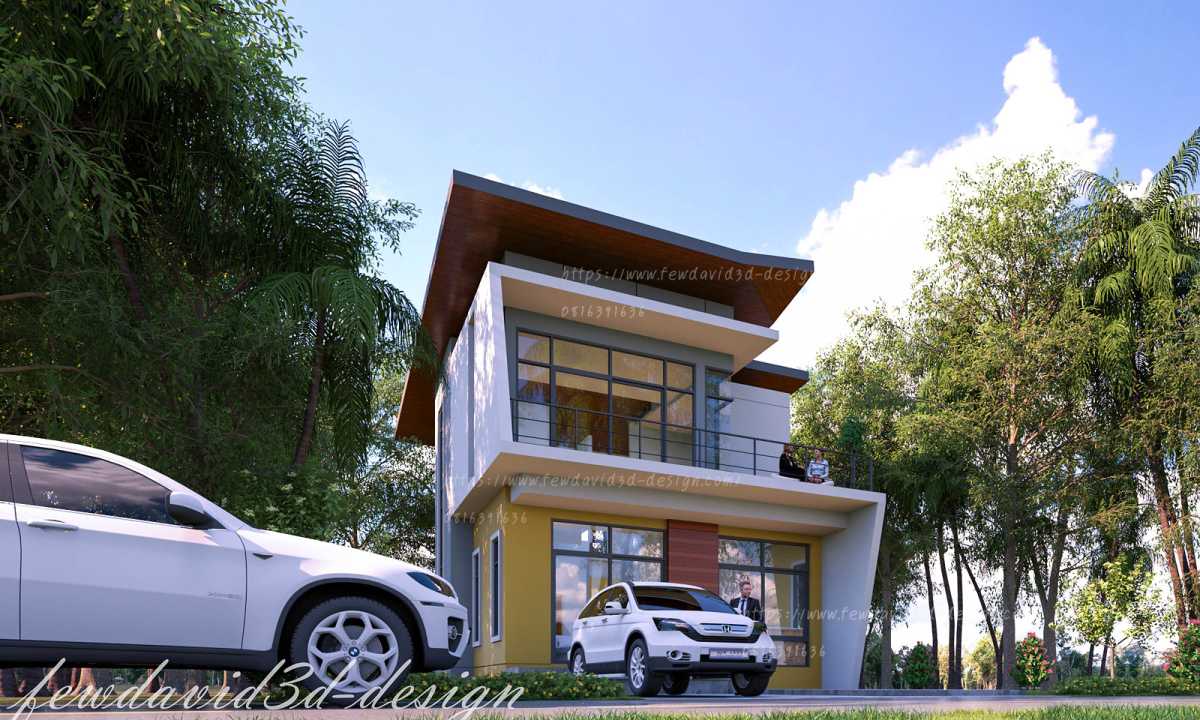 รับออกแบบบ้านโมเดิร์น