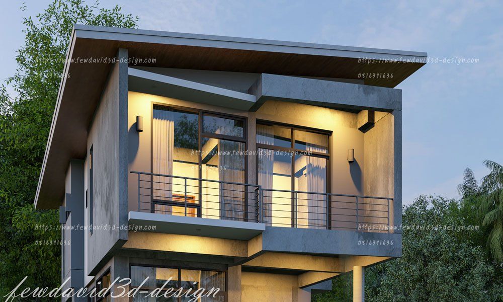 รับออกแบบบ้านโมเดิร์น