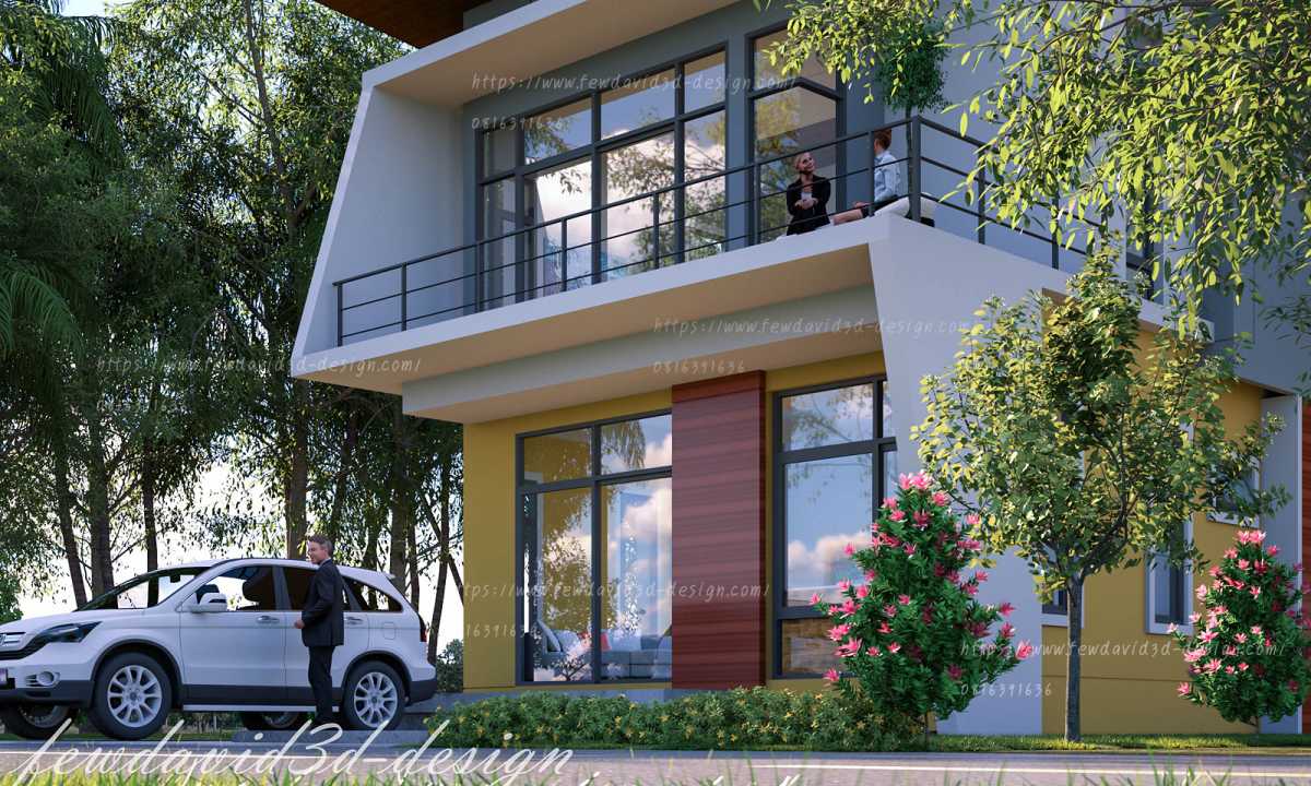 รับออกแบบบ้านโมเดิร์น