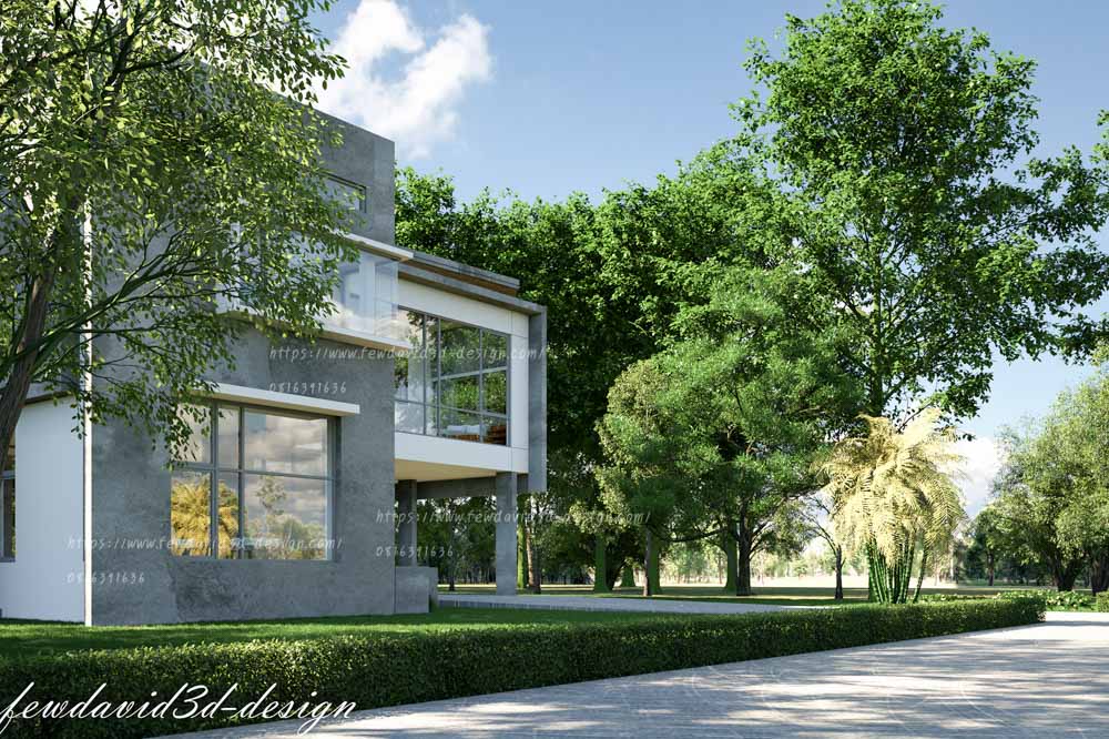 รับออกแบบบ้าน โมเดิร์นลอฟต์ modern loft