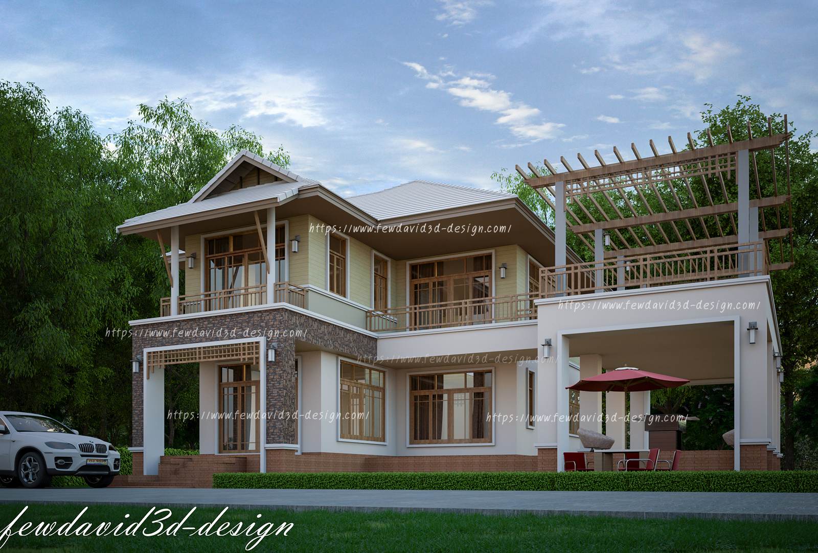 สถาปนิก รับออกแบบบ้าน