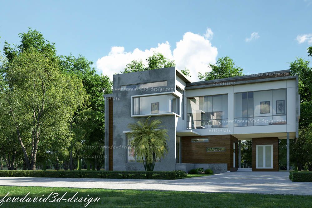 รับออกแบบบ้าน โมเดิร์นลอฟต์ modern loft