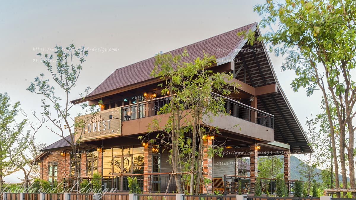 รับออกแบบร้านกาแฟ