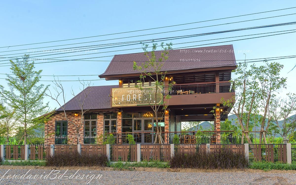 รับออกแบบร้านกาแฟ