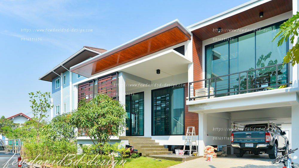 บ้านชั้นเดียว,บ้านชั้นครึ่ง,สถาปนิก,บ้านไอเดีย,คนแบบบ้าน,fewdavid