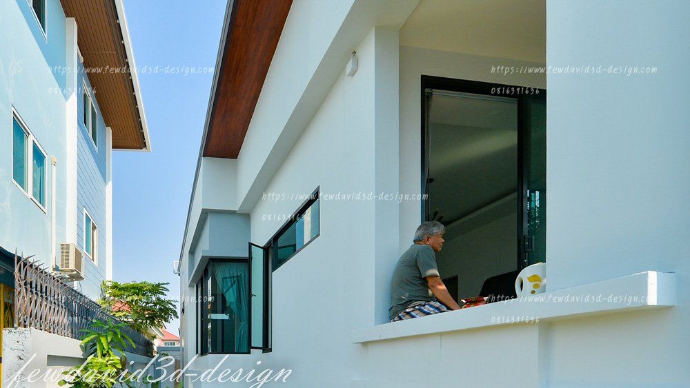 บ้านชั้นเดียว,บ้านชั้นครึ่ง,สถาปนิก,บ้านไอเดีย,คนแบบบ้าน,fewdavid